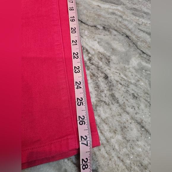 GAP Bright Pink Jeans Size 26 – Cotton Stretch Denim - Picture 8 of 8